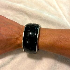 Premier Designs black cuff bracelet